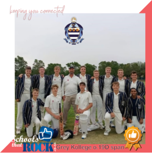 Krieket – Grey Kollege teen Hoërskool Fichardtpark