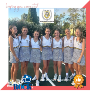 Marlow Tjaart Vorster Tennis – BVHS presteer