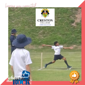 Schools Cricket – Creston College