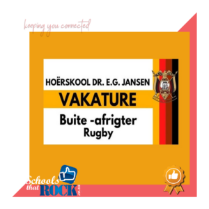 Vakature – Hoërskool dr EG Jansen