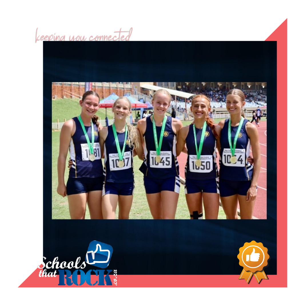 Atlete behaal Goud - Hoër Meisieskool Oranje