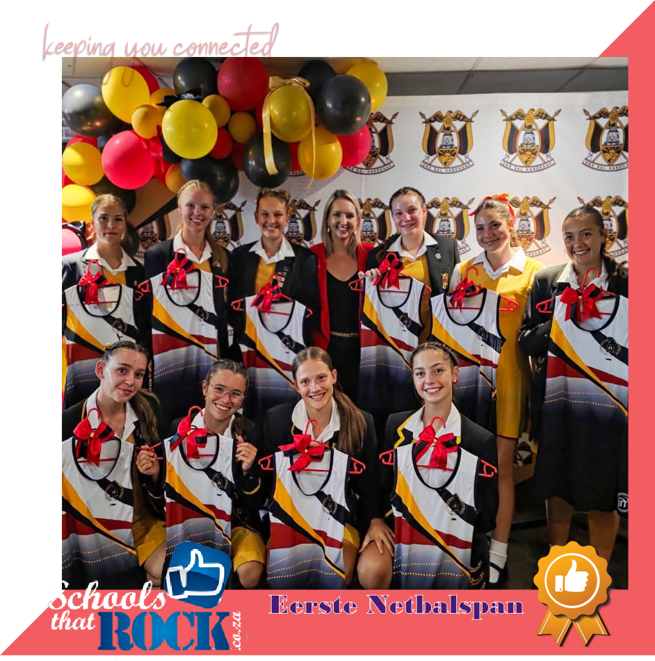 Eerste Netbalspan Capping - Hoërskool Dr EG Jansen