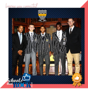 Hockey squad received caps – Jeppe High School