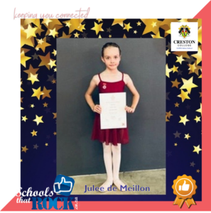 Royal Academy of Dance – Creston College learner excels