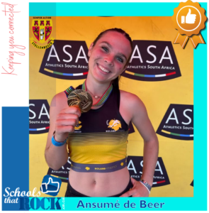 ASA Senior Atletiekbyeenkoms- Hoërskool Stellenbosch