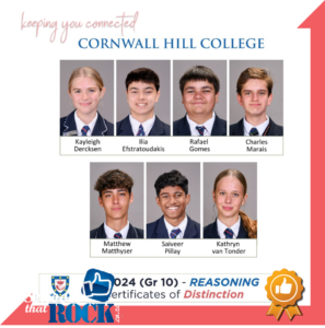International Benchmarking Tests results- Cornwall Hill College
