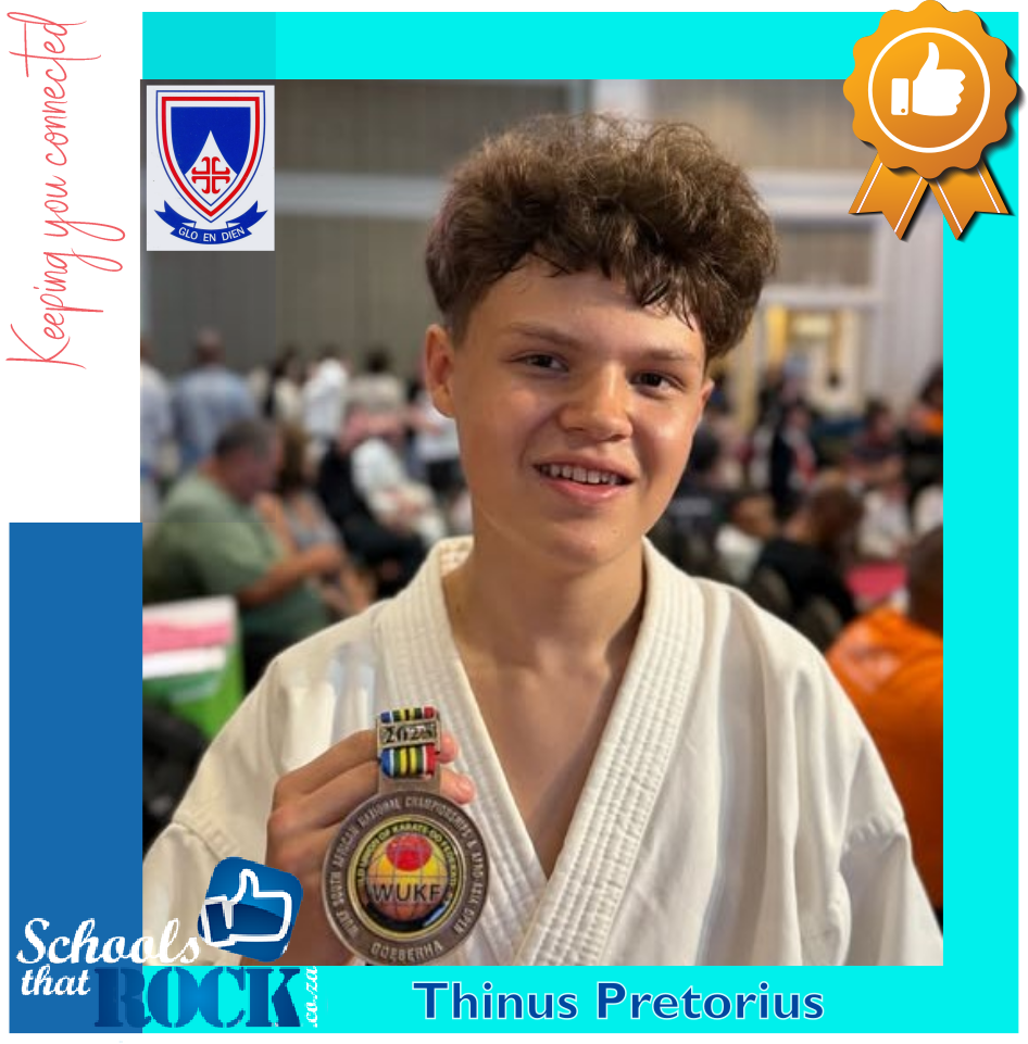 SA-karate - Hoërskool Zwartkop leerder presteer