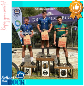Bergfietsry – Grey Kollege teen Affies