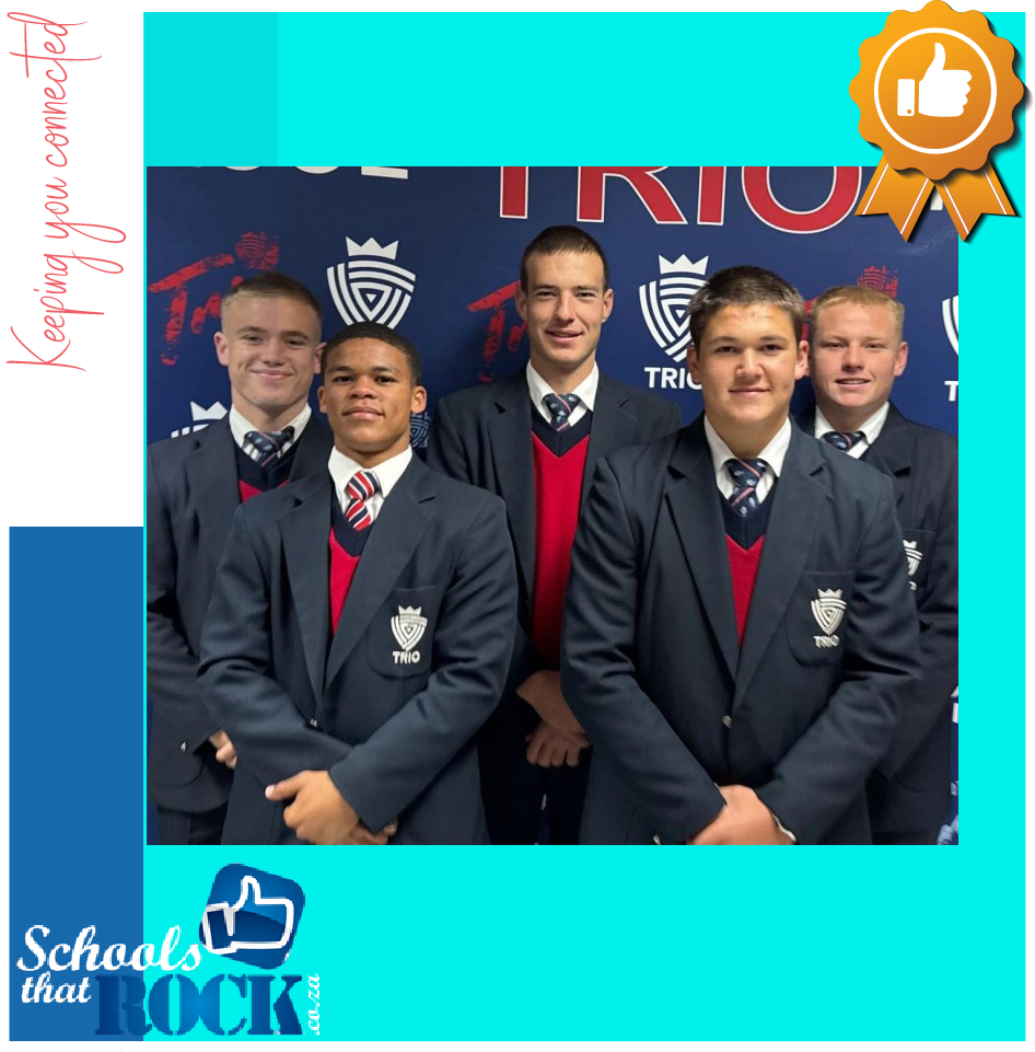 Griffons oefengroepe - Hoërskool Trio rugbyspelers ingesluit