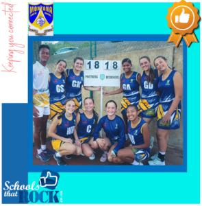 Skole netbal – Hoërskool Montana Worcester teen Piketberg