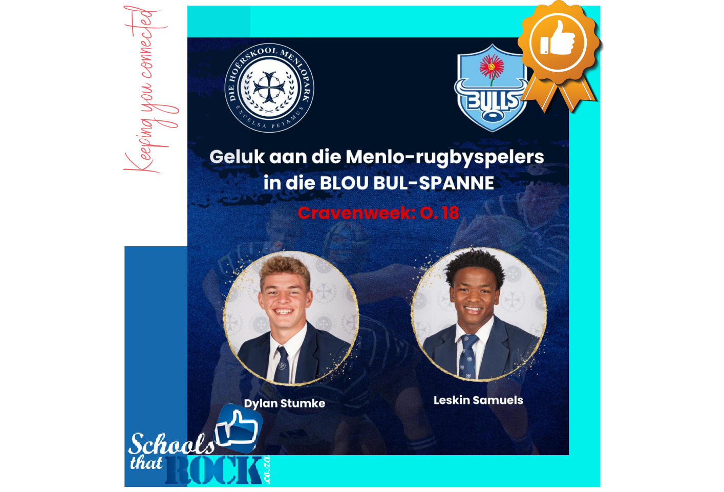Blou Bul Skole-Rugbyspanne - Hoërskool Menlopark