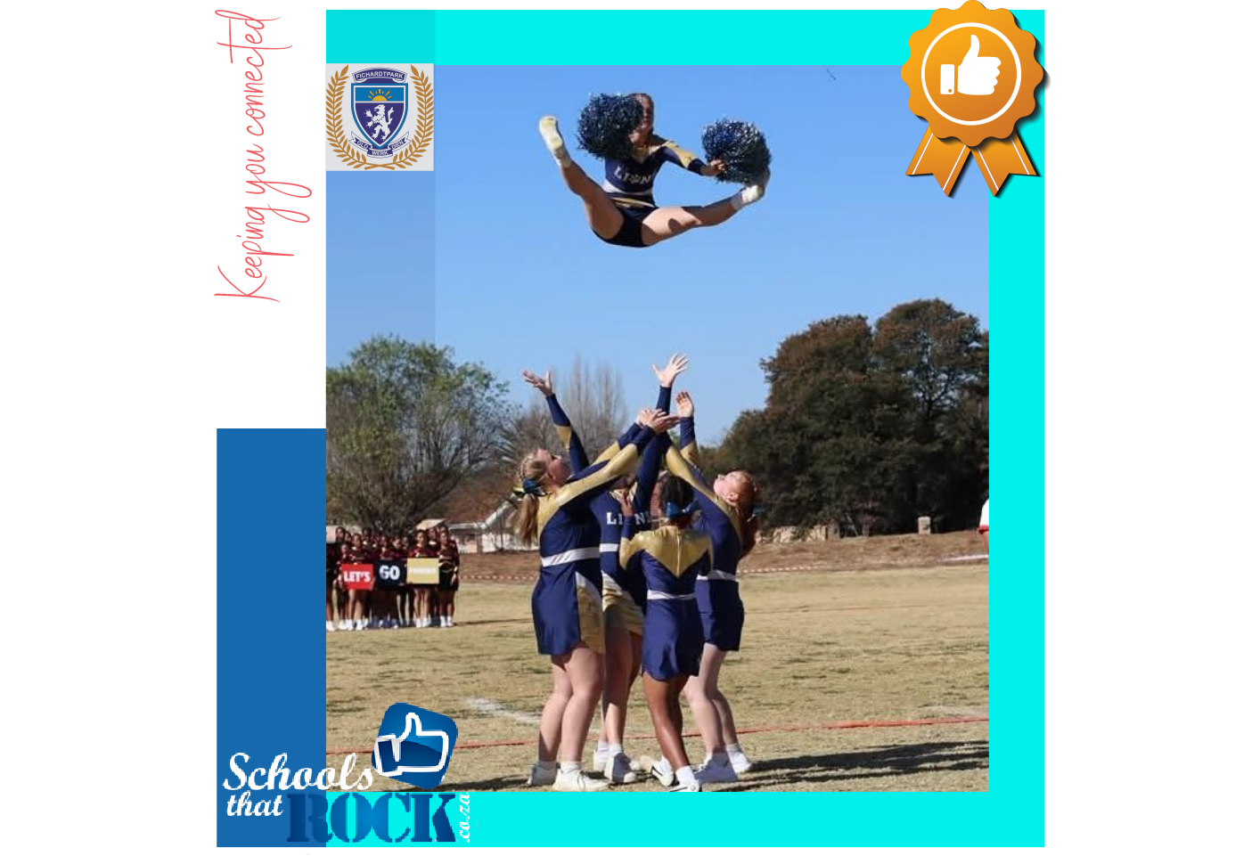Cheerleaders - Hoërskool Fichardtpark skitter