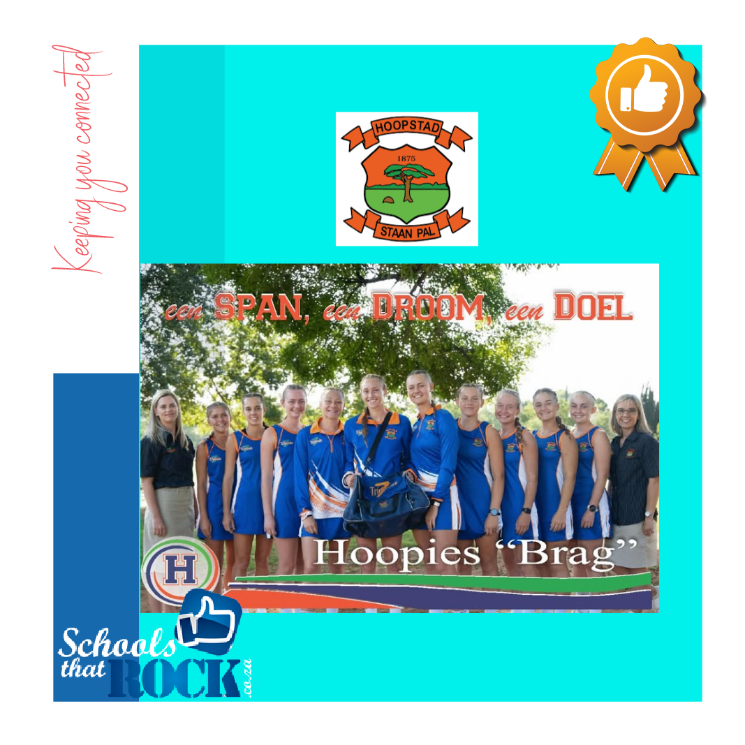 Eerste Netbalspan naaswenners - Hoërskool Hoopstad