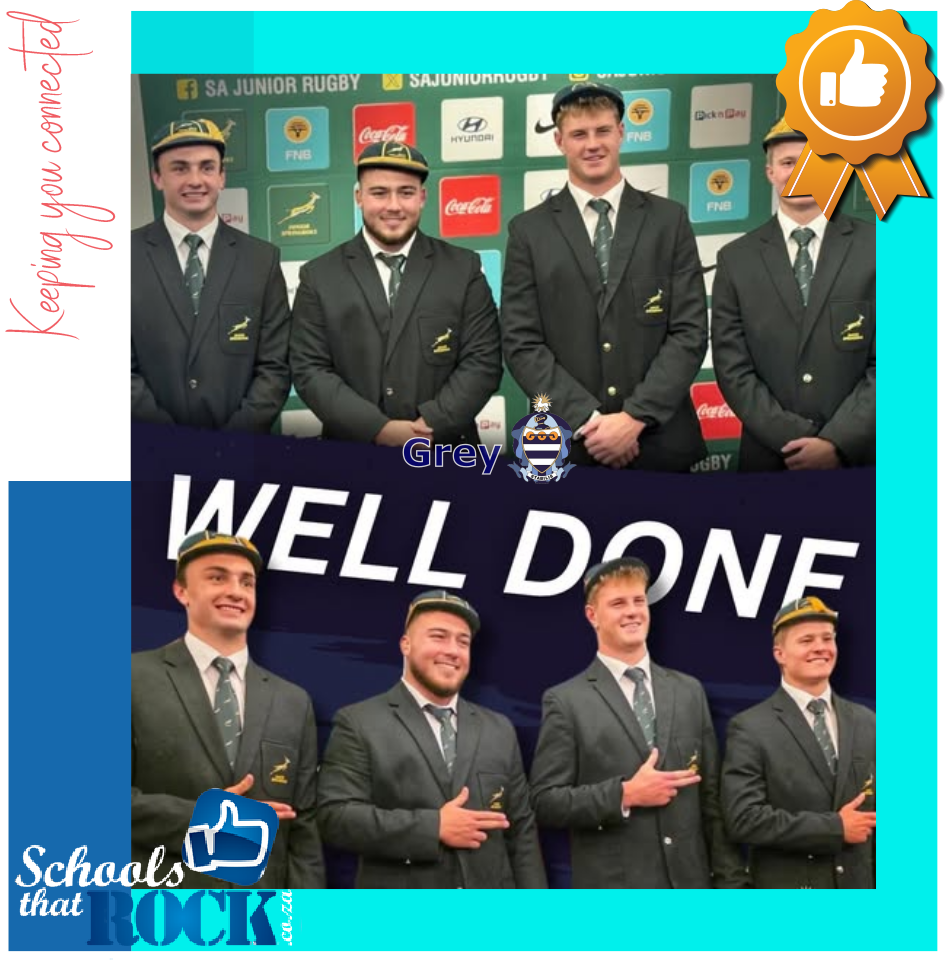 Junior Springbok Rugby team - Grey College