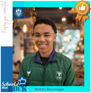 Skolehokkie – Hoërskool Punt is trots op Matth Domingo