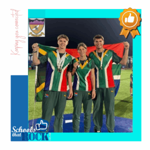 Afrika Junior Atletiekbyeenkoms – Hoërskool Outeniqua skitter