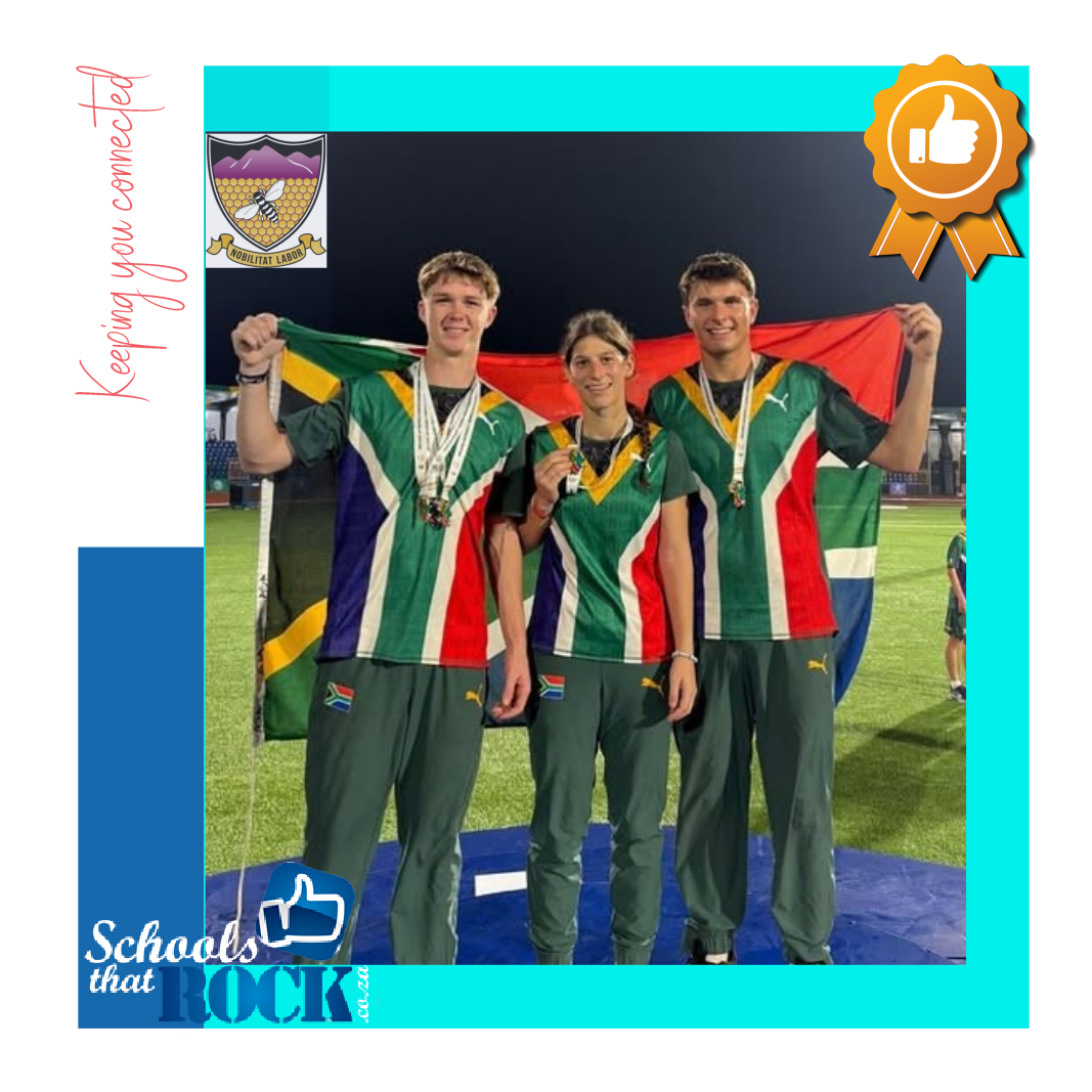 Afrika Junior Atletiekbyeenkoms - Hoërskool Outeniqua skitter