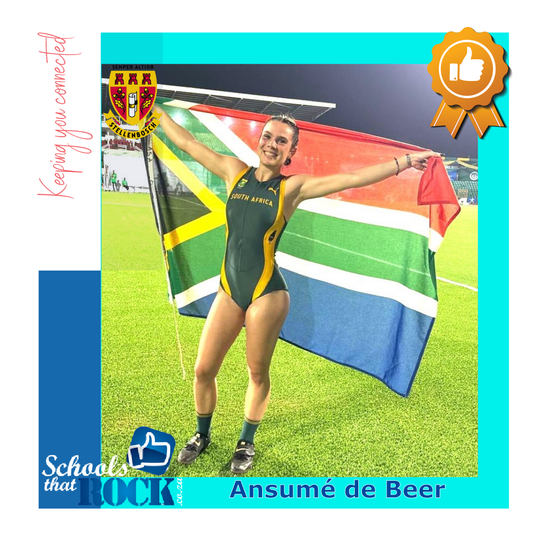 Afrika o.18/20 Atletiekkampioenskappe - Hoërskool Stellenbosch