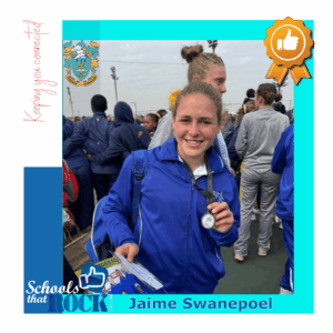 Goue medalje vir Jaime – Primêre skool Outeniqua