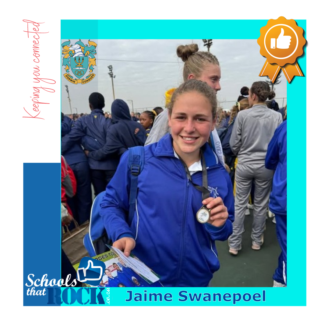 Goue medalje vir Jaime - Primêre skool Outeniqua