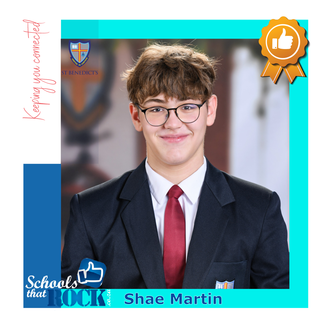 Matric Spotlight - St Benedict's College, Shae Martin