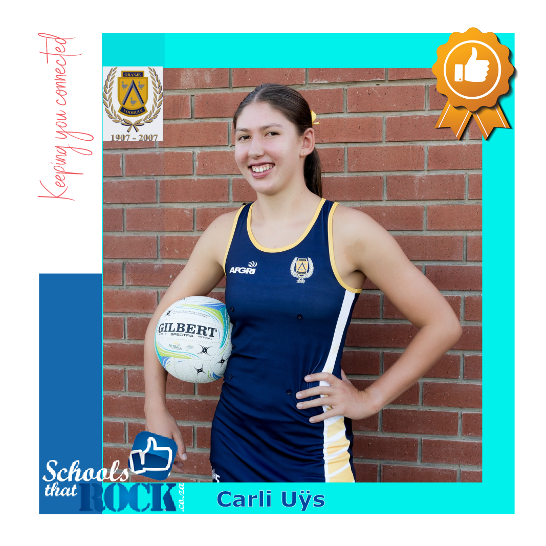 Top 35 0.16 Netbalspelers - Hoër Meisieskool Oranje