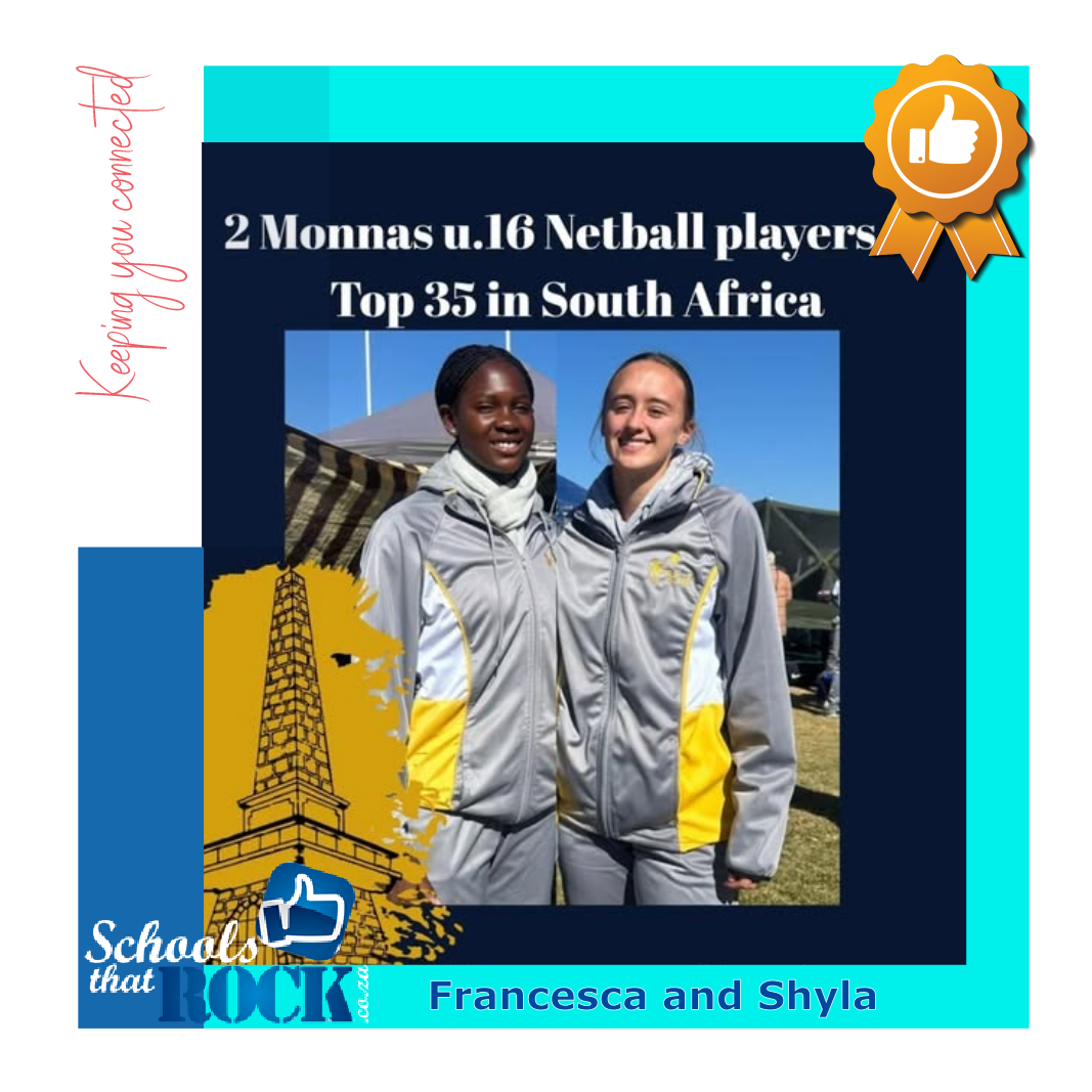 U.16 Top 35 Netballplayers - Monument High School