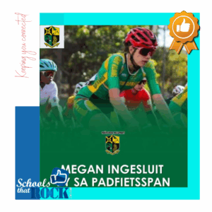 2025 UCI Padfiets Wêreldkampioenskap – Hoërskool Nelpruit juig