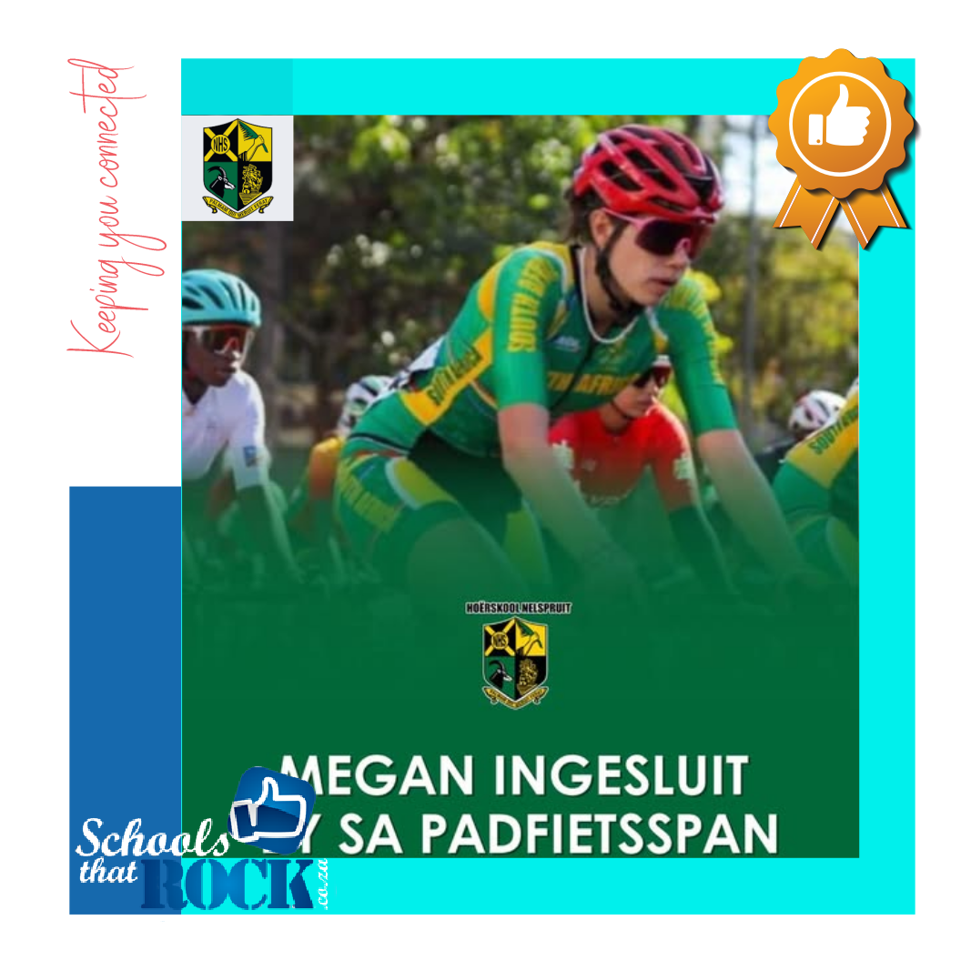 2025 UCI Padfiets Wêreldkampioenskap - Hoërskool Nelpruit juig