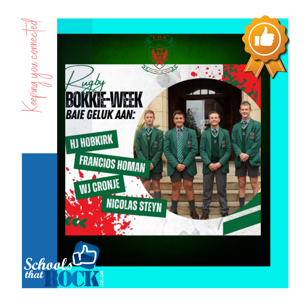 Bokkie-week Rugby - Hoërskool Ermelo rugbyspelers