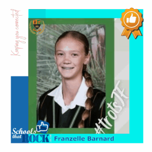 COSSASA Spele – Hoërskool Jim Fouché, Franzelle Barnard