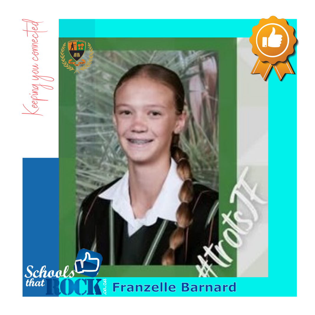 COSSASA Spele - Hoërskool Jim Fouché, Franzelle Barnard