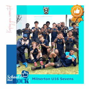 Cheslin Kolbe 7s – Milnerton High School U16 Plate Winners