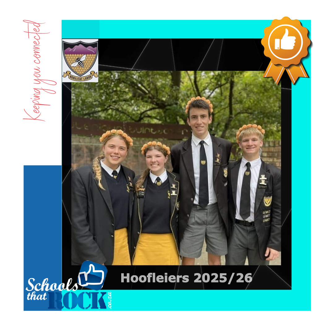 Hoofleiers 2025/ 26 - Hoërskool Outeniqua maak met trots bekend