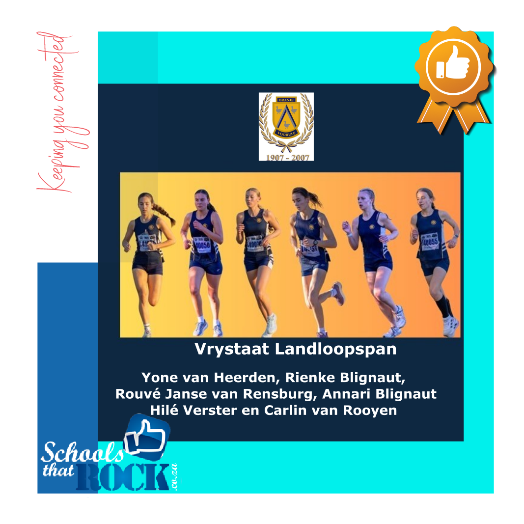 Nasionale Landloop Kampioenskap - Hoër Meisieskool Oranje