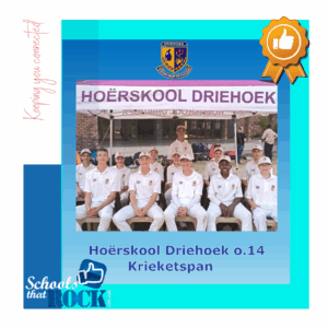 Skole Krieket – Hoërskool Driehoek teen Hoërskool Dr Malan