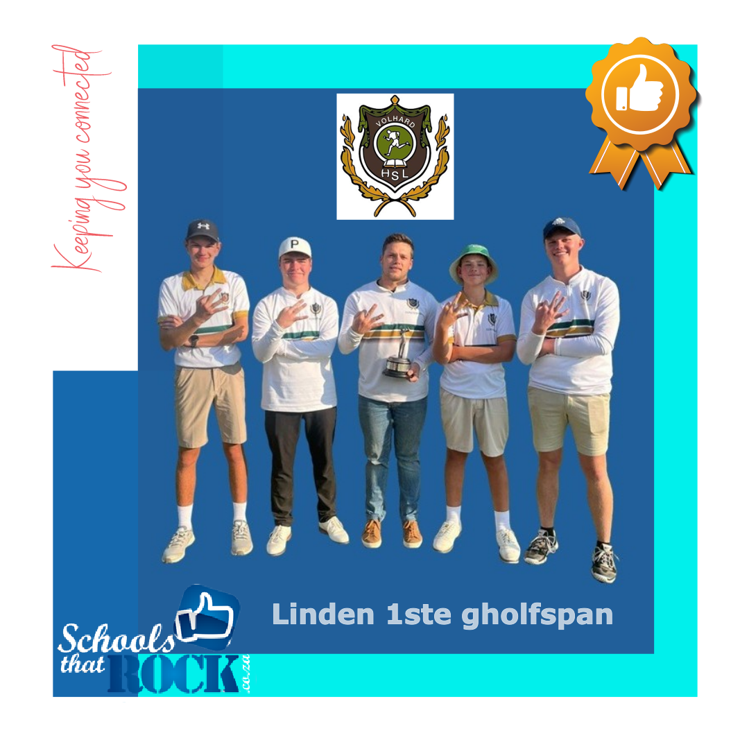 Skoleliga Gholf - Hoërskool Linden wen 3 jaar agtereenvolgens