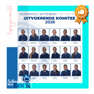 Studenteraad en Uitvoerende komitee – Hoërskool Witteberg