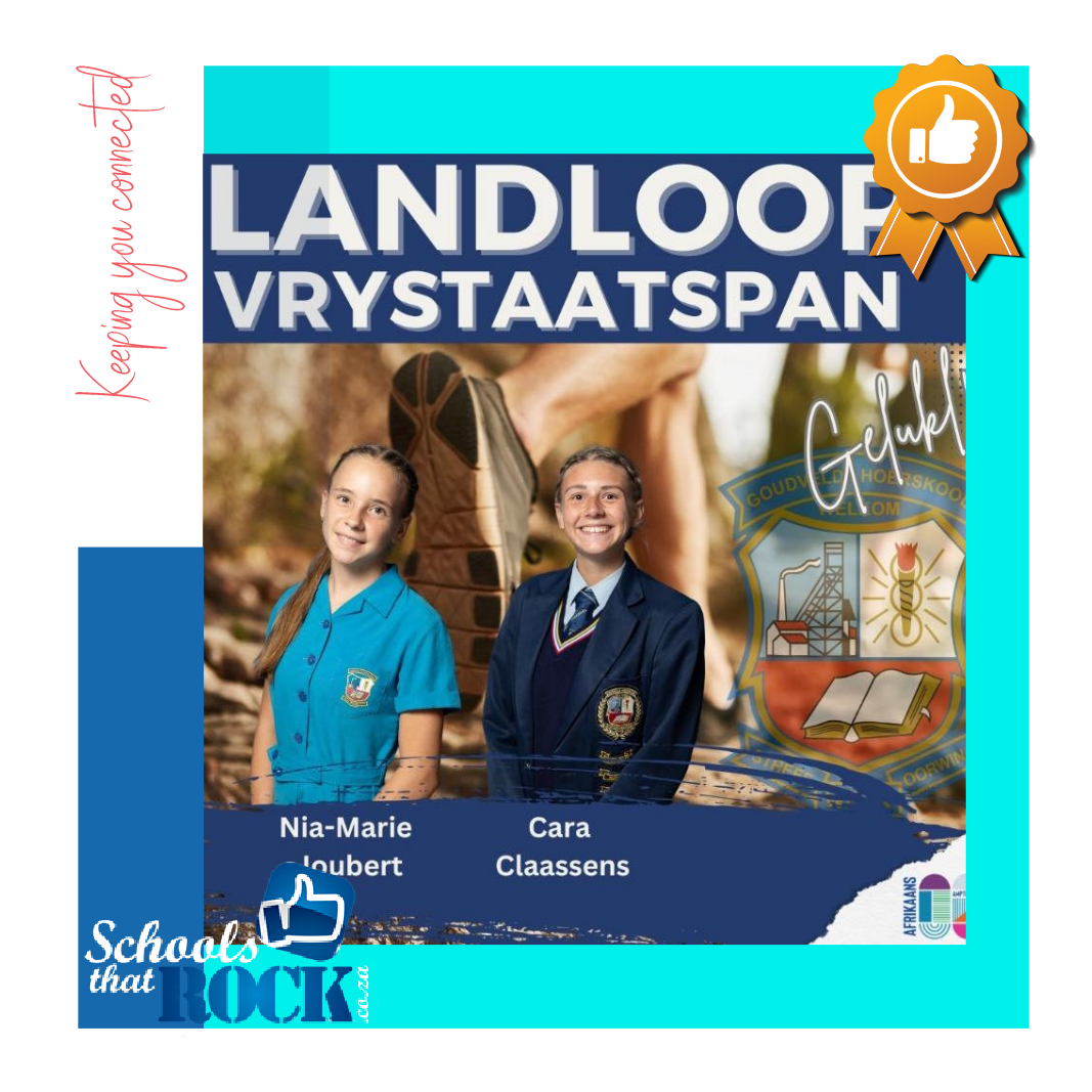 Vrystaat Landloopspan - Hoërskool Goudveld atlete ingesluit