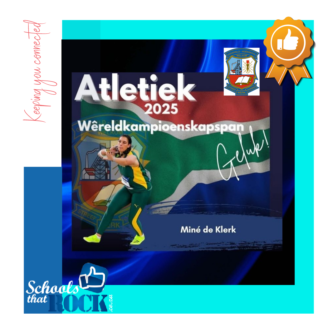 2025 Wêreld Atletiekkampioenskapspan - Hoërskool Goudveld