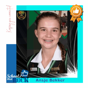 Artistiese Gimnastiek – Hoërskool Jim Fouché, Ansje Bekker skitter