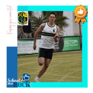 Blitz atletiekbyeenkoms – Hoërskool Nelspruit atlete skitterend