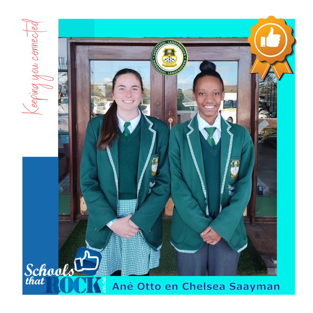 Eden Landloopspan - Hoërskool Langenhoven breebors oor 2 atlete