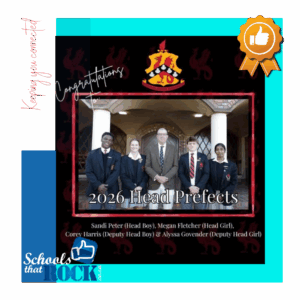 Head Prefects 2026 announced – Kingswood College is proud