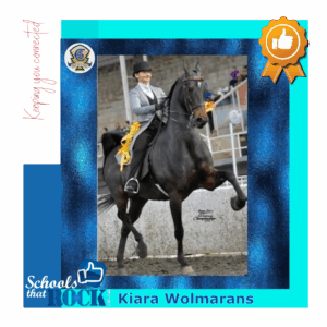 Junior Protea Saddle Seat – Eunice High School’s Kiara Wolmarans