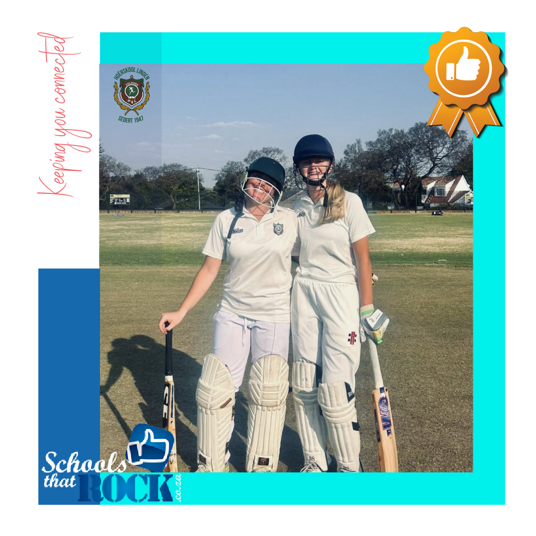 Krieket ligawedstryd - Hoërskool Linden dogters oorheers wedstryd