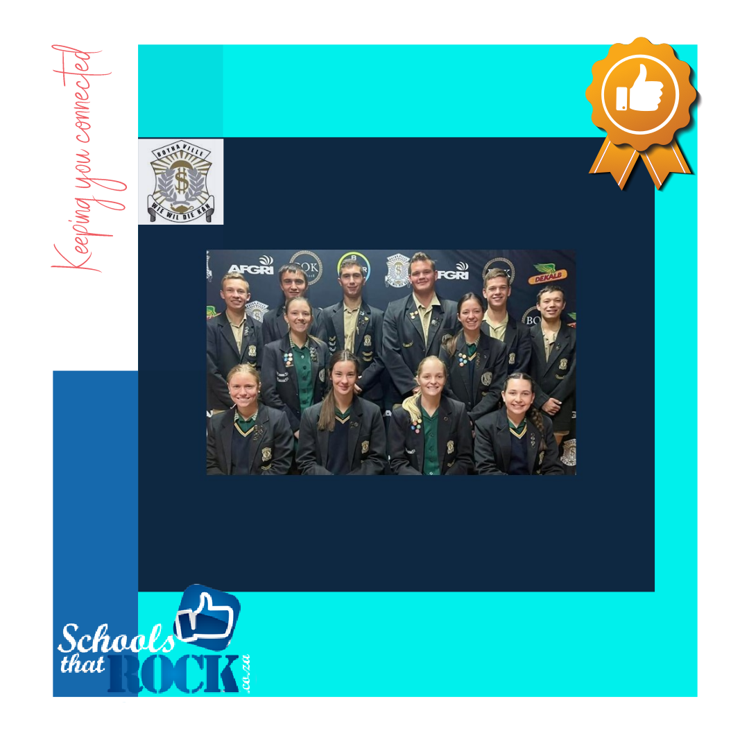 Leerlingraad 2026 - Hoërskool Bothaville