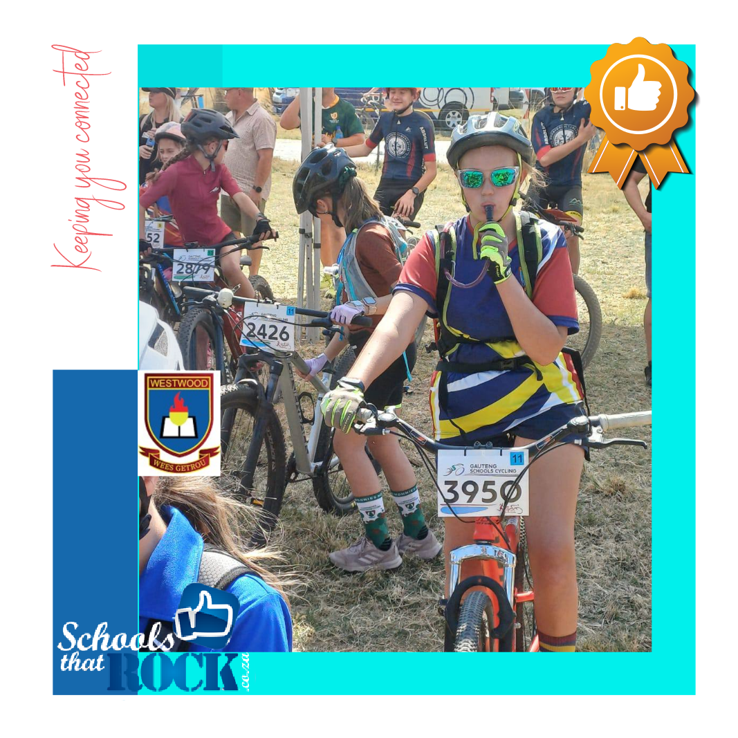 SA Bergreeks Bergfiets-inisiatief - Laerskool Westwood trap saam