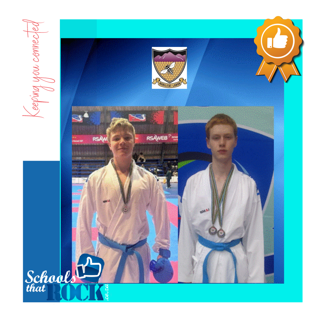 SA Karate Span - Hoërskool Outeniqua trotse Karateka