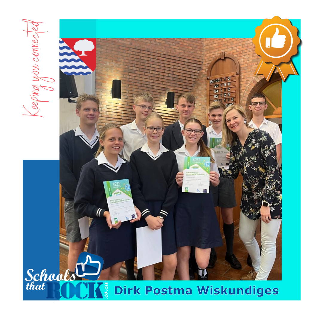 SA Wiskunde Olimpiade - Gereformeerde Skool Dirk Postma
